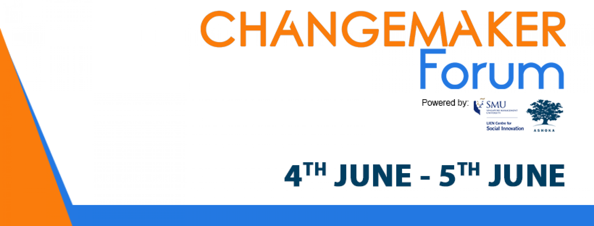 AshokaSMU Changemaker Forum 2021 Lien Centre for Social Innovation